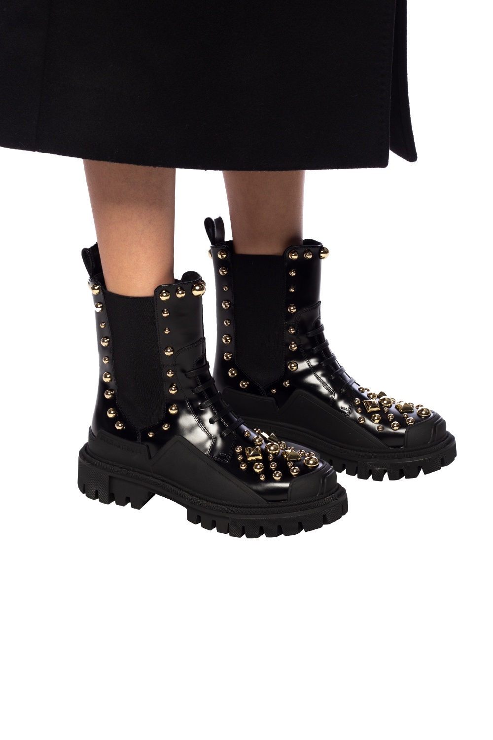 Dolce gabbana 2025 combat boots